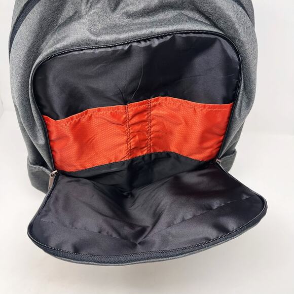 New Case Logic Laptop Backpack Charcoal Heather Gray Travel Business School - Picture 6 of 8